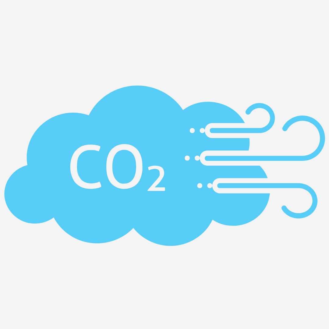 Carbon Dioxide with Grey